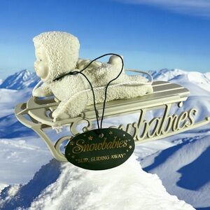 Snowbabies Slip Sliding Away, Department 56 68934